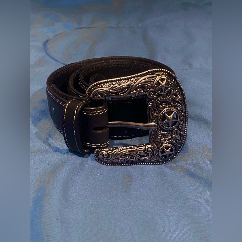 Cody James Leather Western Belt